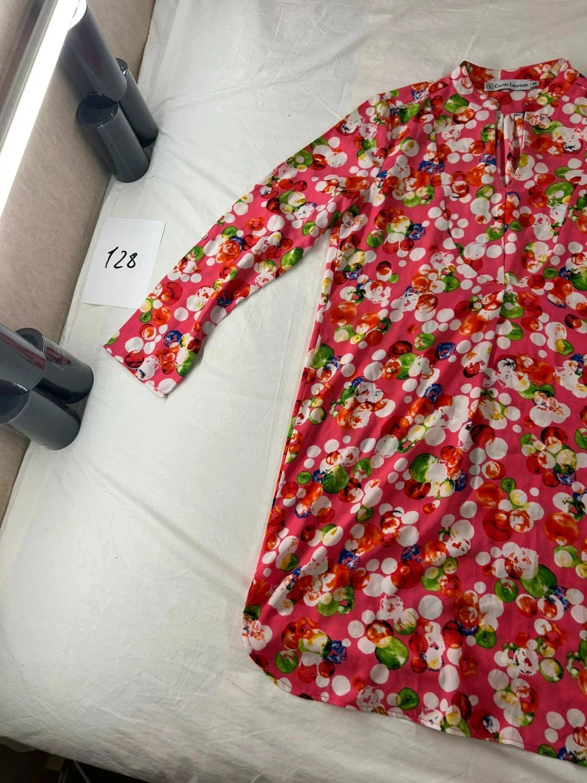 Carole Laurent multicolored pink maxi dress – photo 3